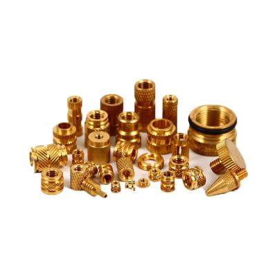 China High Torque and Pull Performance M25 M3 M4 M5 M6 Custom OEM M25 M3 M4 M5 M6 Threaded Plastic Injection Mold Knob Rivet Insert Blind Knurled Copper Brass Nut For Plastic for sale