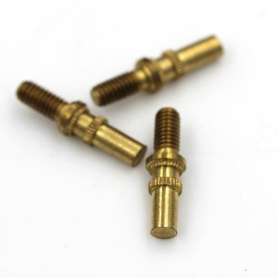 China Hotels china supplier OEM cnc brass shaft for engine motor parts core spline cutter main drive shaft for sale