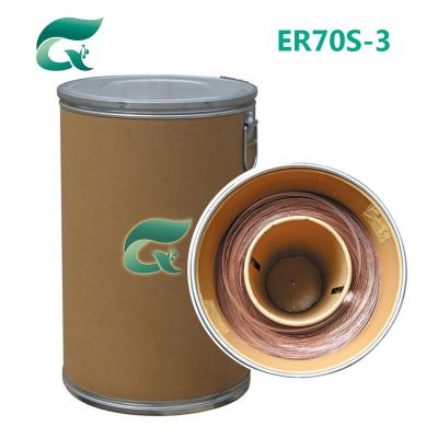 China Highly Efficient Copper Coated 0.8mm AWS ER70S-3 MIG Welding Wire For Welding Low Carbon Steel And Thin Plate for sale