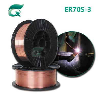 China Customizable Co2 Mig Welding Wire ER70S-3 Copper Coated MIG Mig Welding Steel Alloy Carbon Steel For Soldering for sale