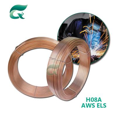 China H08A/AWS EL8 Submerged Arc Welding Wire Low Carbon Steel Customized Diameter for sale