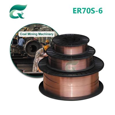 China SG3 Gas Shield Mig Welding Wire 0.8 Mm 15kg ER70S-6 Copper Coated Wire CO2 MIG Welding Wire for sale