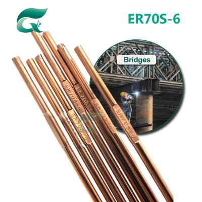 China OEM TIG Rods ER70S-6 Argon Arc Welding Wire 5KG 10KG Weight for sale