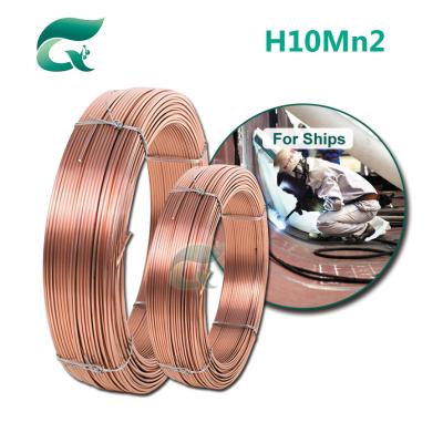 China High Strength 3.2mm EH14 Saw Welding Wire For Welding Low Alloy High Strength Steel for sale