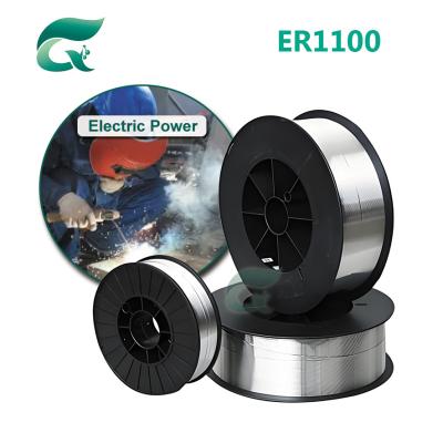 China AWS A5.10 MIG Aluminum Welding Wire / ER 1100 Aluminum Wire 0.8mm/1.0mm/1.2mm for sale