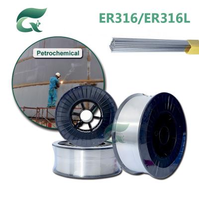 China Custom Diameter ER316L TIG Stainless Steel Welding Wire AWS A5.9 for sale