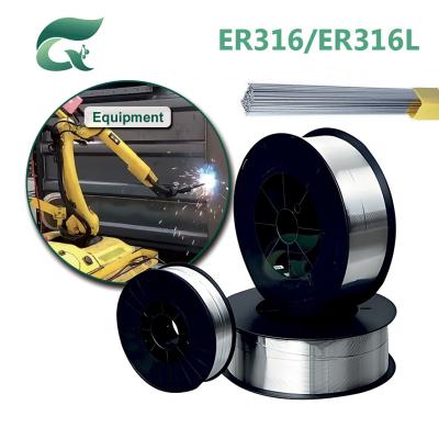 China ER316 ER316L Fios de solda de aço inoxidável 0,8 mm/1,0 mm/1,2 mm/1,6 mm/2,0 mm à venda