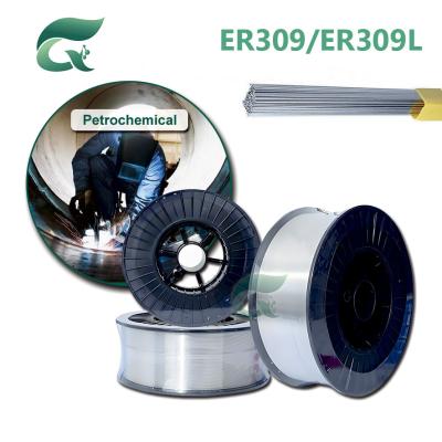 China AWS A5.9 Stainless Steel Welding Wire ER309 309L Corrosion Resistance for sale