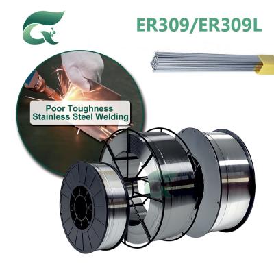 China ER309 ER309L Stainless Steel Welding Wire AWS A5.9 Ultra Low Carbon Cr22Ni12 for sale