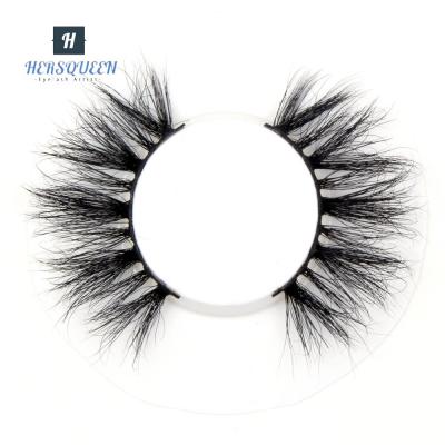 China Tapered Customized Mink Eyelash Case Faux Mink 3D Strip Eyelash Extensions for sale