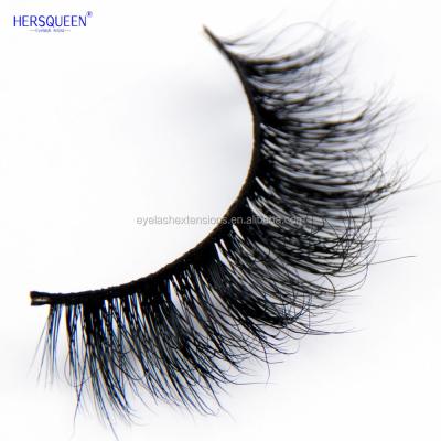 China Waterproof 3D Faux Fur Lashes Mink Eyelash Strips Faux Mink Lashes Handcrafted Dramatic Look Eyelashes for sale