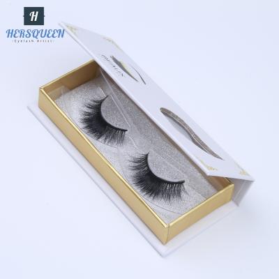 China Private Label Crisscross Custom Case False Eyelash Packaging Real Mink Fur Lash Package Acrylic OEM Logo Packaging 100% Custom Eyelash Box for sale