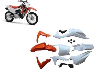 China Plastic Motorcycle Fairing Kits Body Part Frame Parts For HONDA CRF110 for sale