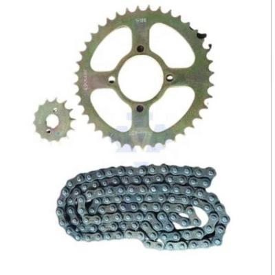 China 36PF0010 OEM Peças de motocicleta 428 - 120L Sprocket Chain Kit Para BAJAJ BOXER BM150 à venda