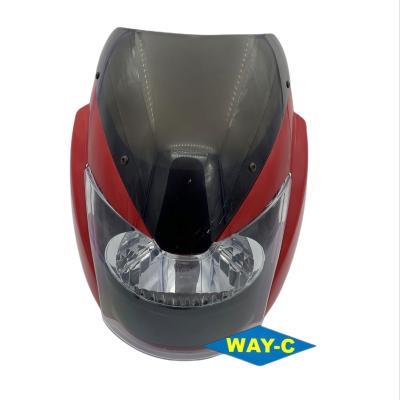 China JC 2010 51 Plastic Motorcycle LED Headlight Headlamp For BAJAJ PULSAR180 for sale