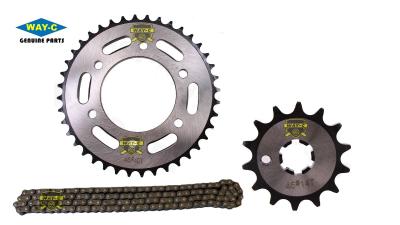 China 21C-F5440-00 Motorcycle Parts Alloy Sprocket And Chain Kit For YAMAHA FZ16 for sale