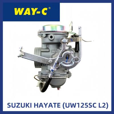 China SUZUKI HAYATE (UW125SC L2) Motorcycle Scooter Carburetor 13200B13H12N000 for sale