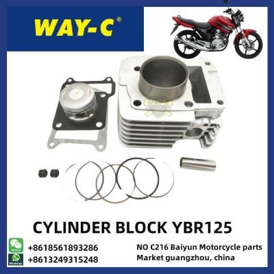 China 1BK–E1310–00 Motorcycle Cylinder Block Piston Complet YAMAHA YBR125 for sale