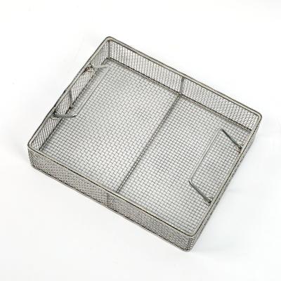 China Customized Viable Wholesale Stainless Steel Storage Wire Mesh Basket/Drain Basket Stainless Steel Basket for sale