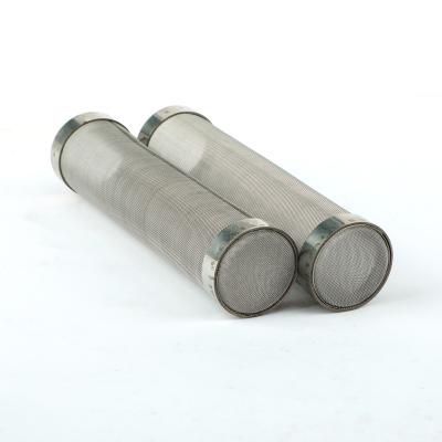 China Intelligence Customized Impurities Stainless Steel Filter Tube Chemistry Filtration Metal Filter Cartridge Oil Liquid Filter for sale