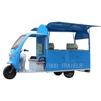 China SDL-200 3 Wheels Popular Mobile Food Cart Cheap Mobile Ice Cream Cart With High Redemption Rates for sale