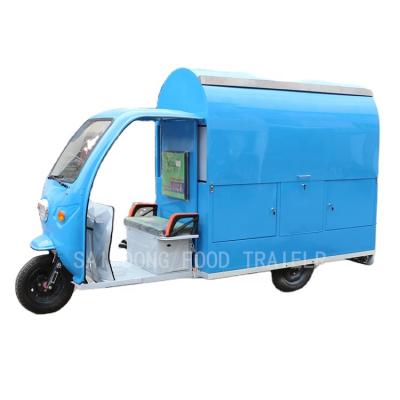 China SDL-200 High Redemption Rate Popular Electric Mobile Three Wheeled Food Cart Exported To Europe for sale