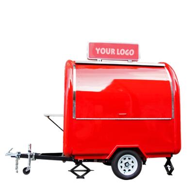 China Electric outdoor stainless steel hot dog ice cream food cart new vegetable processing factory high quality goods for sale for sale