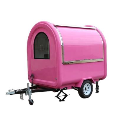 China Commercial catering professional SD-Mini16-28 design round type hot dog cart mobile fast food trailer for sale for sale