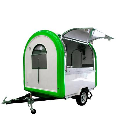 China Customized Mini Street Commercial Mobile Food Trailer / Food Supply Truck For Design for sale