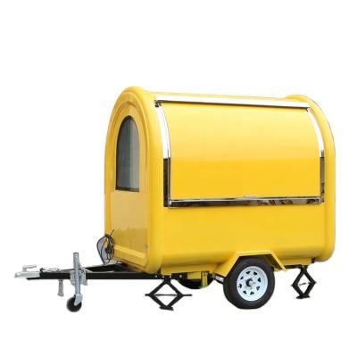 China Commercial Catering Camper Trailer Food Cart Food Trailer Fast Food Caravan for sale