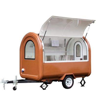 China Factory supply commercial hot sale street coffee cart, mobile coffee cart and coffee vending cart for sale