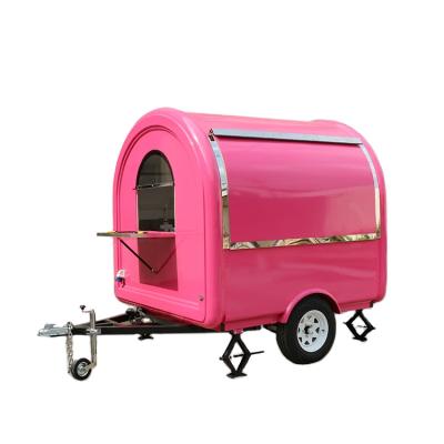 China mobile ice cream street food trailer / food truck for design for sale