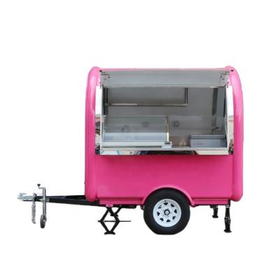 China mobile vegetable processing factory street food cart, food trailer manufacturer in china for sale