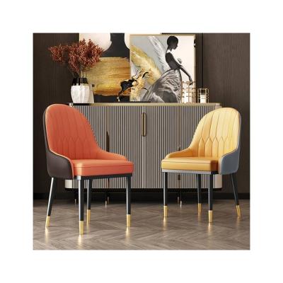 China Modern Lightweight Luxury Style Cheap High-grade Dining Chair (Other) Family Hotel Villa Adjustable Dining Chair for sale