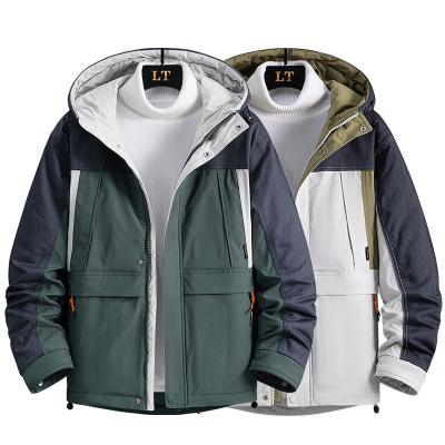 China Quilted padded stripper jacket wholesale winter casual men china men coated padded jacket in jeans men's jacket for sale