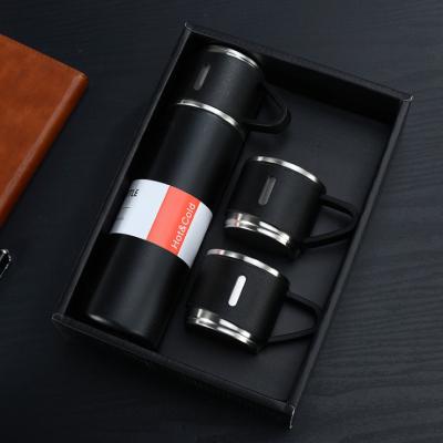 China Moden New Stainless Steel Suit Portable Water Cup Business Annual Meeting Gift Mug Thermos Mug for sale