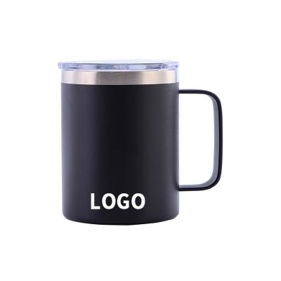 China Good Quality Eco-Friendly Double Walled Reusable Coffee Mugs 350ml Coffee Mug Suitable Prices Disposable Disposable for sale