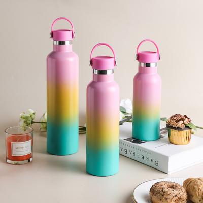 China Various PORTABLE Promotional Goods Using 500ml-1000ml Stainless Steel Sports Bottle Water Vacuum Flasks And Portable Thermo Thermoses for sale