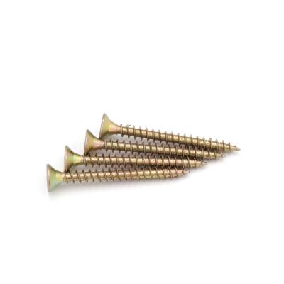 China Pan 20MM Rice Character Recessed Head Loftboard Countersunk Particleboard Chipboard Self Tapping Screws for sale