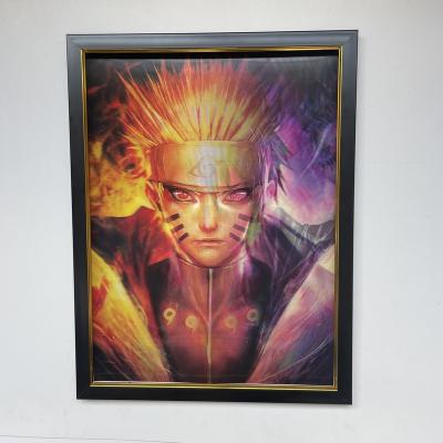 China New 3d Flip Effect Anime Posters China 3d Poster Trend Lenticular Plastic Picture Frames for sale