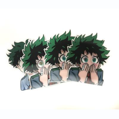 China Decorative Sticker My Hero Academia Anime Stickers Anime Lenticular Motion Stickers for sale