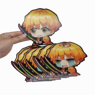 China Decorative Sticker Over 500 Best Selling Designs Anime 3D Motion Stickers Animation 3D Stickers Car Lenticular Stickers Waterproof for sale