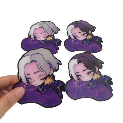 China High Quality Car Decorative Sticker Anime Cardboard Fashion Sticker Reflective Waterproof Sticker For Decoration for sale