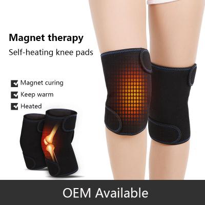 China High Elastic Magnet Self-heating Knee Pads Knee Pads Thick Warm Knee Brace Rising Cold Leg Knee Support for sale