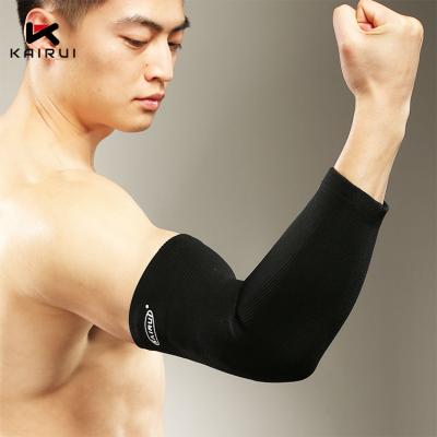 China Breathable Copper Compression Sport Arm Elbow Brace Elbow Sleeve for sale