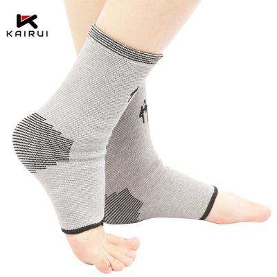 China Comfortable Knitted Compression Ankle Sleeve Support Belt Band Socks Ankle Brace Free Sample Guard for sale