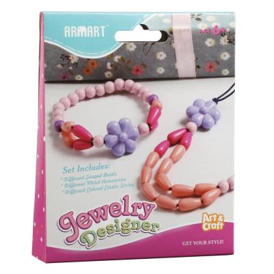 China DIY Jewelry Wholesale DIY Jewelry Accessory Bracelet Making Kit Starter Kit With Manual for sale