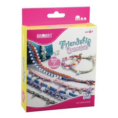 China DIY Jewelry DIY Charm Jewelry Accessory Bracelet Making Kit For Girls Starter Kit With Manual for sale