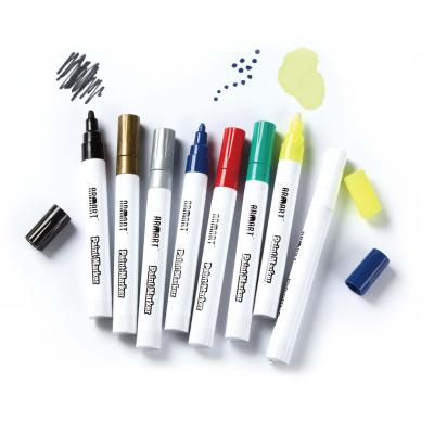 China Wholesale Good Quality Colored Suitable Price Paint Marker Pen - 8 Colors Paint Marker Pen for sale