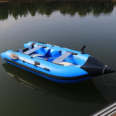 China PVC Seawalker 2.6m Rigid Inflatable Dive Boat Aluminum Fiberglass Hull Fishing Boat for sale